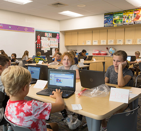KHPS Zinser Feature1 060223 students in class