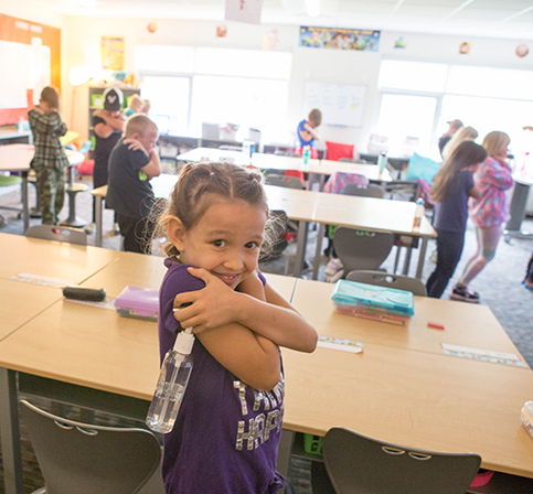 KHPS Zinser Feature2 060223 students in class