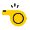 Calendar Icon Sports Whistle