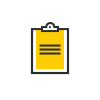 Calendar Icon Black And Gold Clipboard