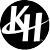 KH initials in the form of the Kenowa Hills logo