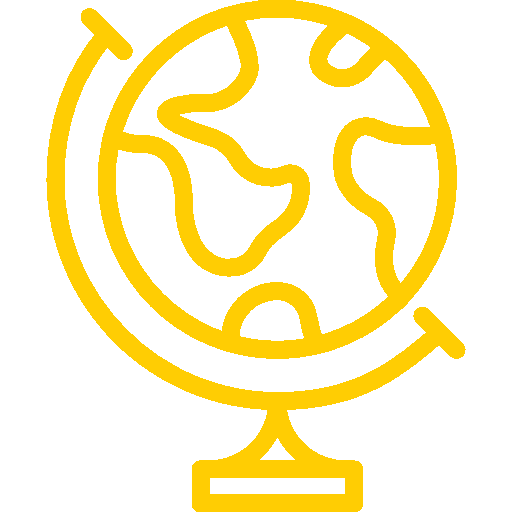 Icon earth globe